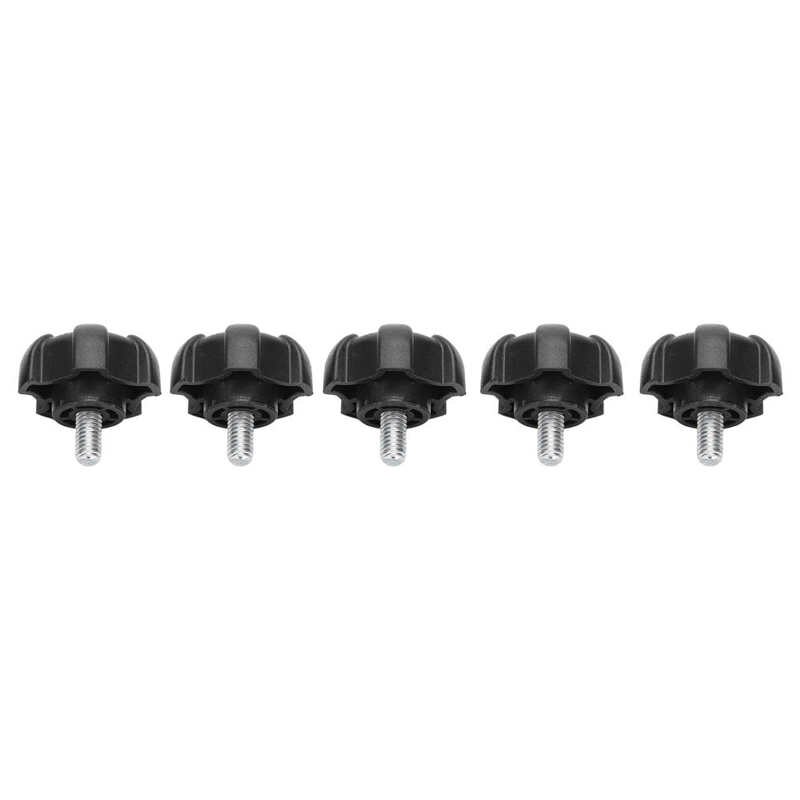 Knob Bolts Plastic Five-Star Head Hand-Twisted Screw Locking Handle M6 10mm