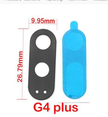 Tylna kamera szklana osłona obiektywu z klejem do Motorola Moto G4 G5s G6 G7 G8 Plus Play Power Lite: G4 Plus