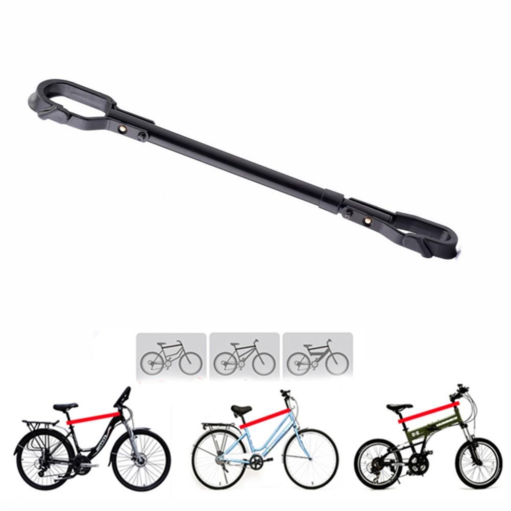 Sykkel sykkel topprør tverrstang ramme justerbar adapter for y-ramme barn dame mtb sykkelramme sykkel bilstativ eller hjemmeoppbevaring
