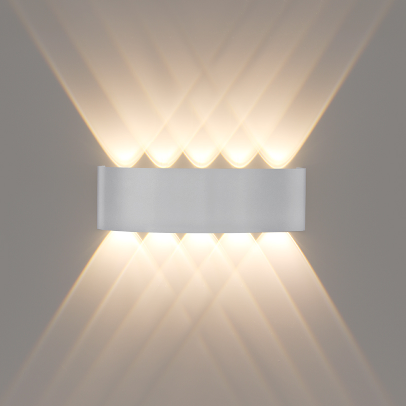 Led-væglamper moderne indendørs udendørs lys op-og-ned vægmonteret lampe stue korridor soveværelse boligindretningslampe