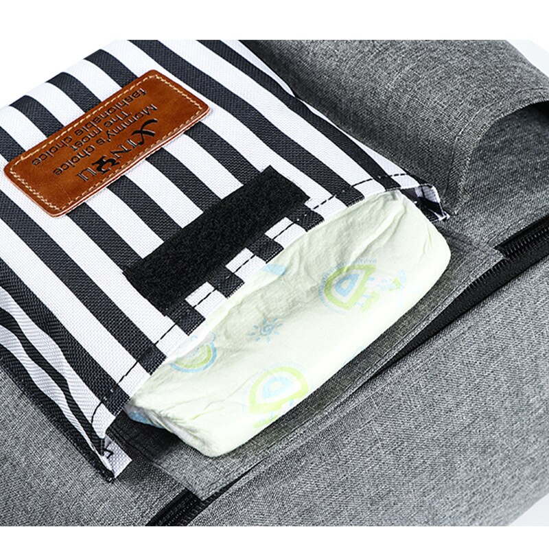 Diaper Maternity Bag For Mom Mother Multi-pocket Handbag Women's Changing Hanken Baby Bag