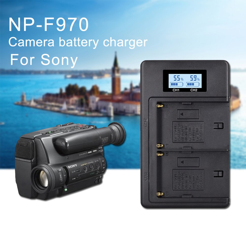 NP-F960 NP-F970 Akku Ladegerät Für SONY NP F930 F950 F770 F570 F550 F750 F960 F970 Kamera Batterien