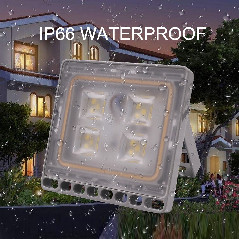 10W 20W 30W 50W 100W LED Floodlight 220V Motion PIR Sensor Security Flood Lamp Outdoor Garden Street Lighting