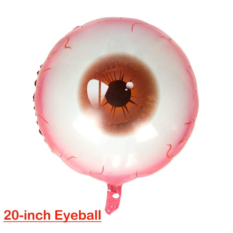 Mini Cartoon Halloween Balloons Inflatable Toys Air Balloons Halloween Decorations Globos Eye Spider Pumpkin Devil Pumpk Balloon: colourful Eye
