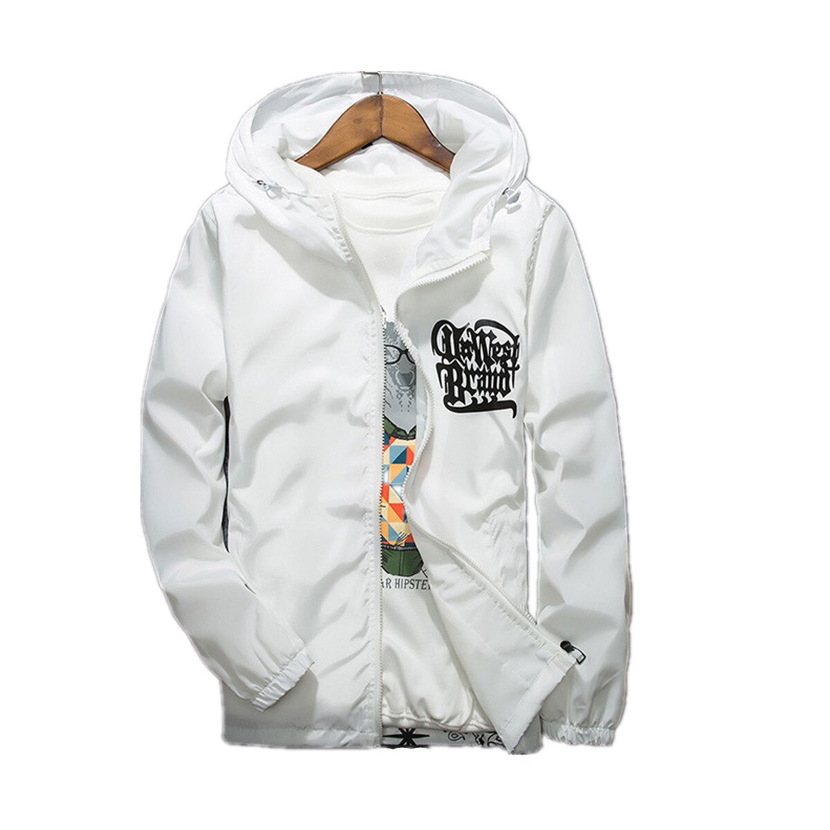 Spring Summer WINDBREAKERS Jacket Mens Jackets Mens Jacket Hip Hop Coats Streetwear US Size M L XL XXL
