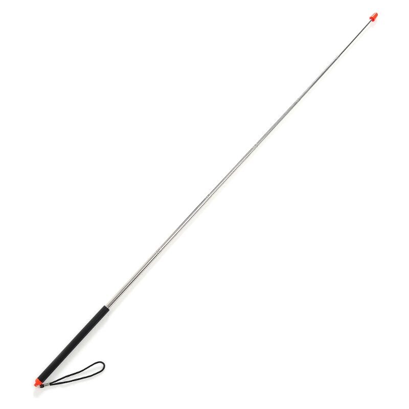 Telescoping Teacher Pointer Pole Stick Stainless Steel Extending Retractable Whiteboard Hand Teaching Supply