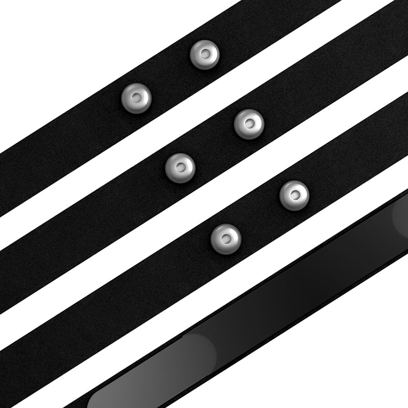 FITCENT 8Pcs Replacement Strap Heart Rate Monitor Chest Soft Adjustable Bands Compatible with Wahoo Tickr Polar H7 Garmin Coospo