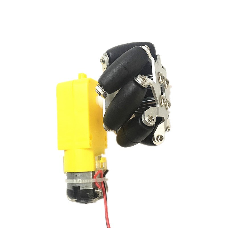 50mm Mecanum wheel Metal Omnidirectional Wheel Special for TT motor Wheels For Arduino Robot Chassis Accessories DIY Kit