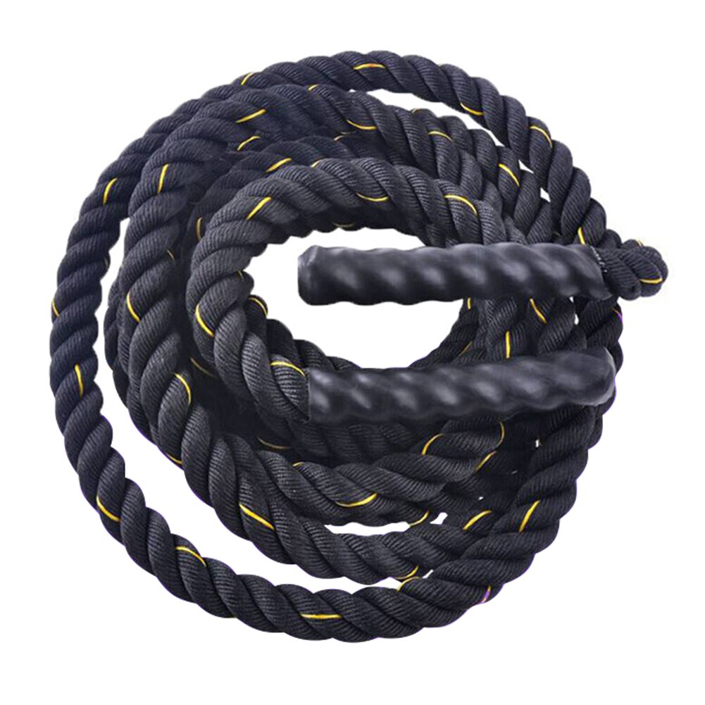 Battle Rope 2.8M Lengte Heavy Skipping Jump Rope 25Mm Diameter Fitnessapparatuur Massage Balans Mat Voor Oefening