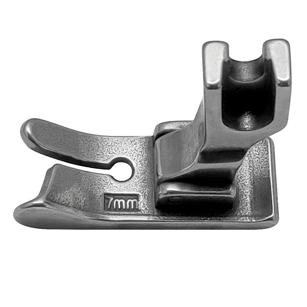 Prensatelas guía de borde derecho P351x, pies guía universales de lado derecho de 3-10mm para accesorios de máquinas de coser industriales, 1 Uds.: plum