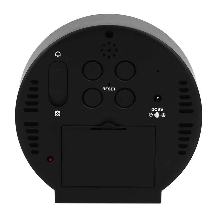 Mirror Digital Bedside LED Smart Alarm Clock Time Temperature Night Mode Clock