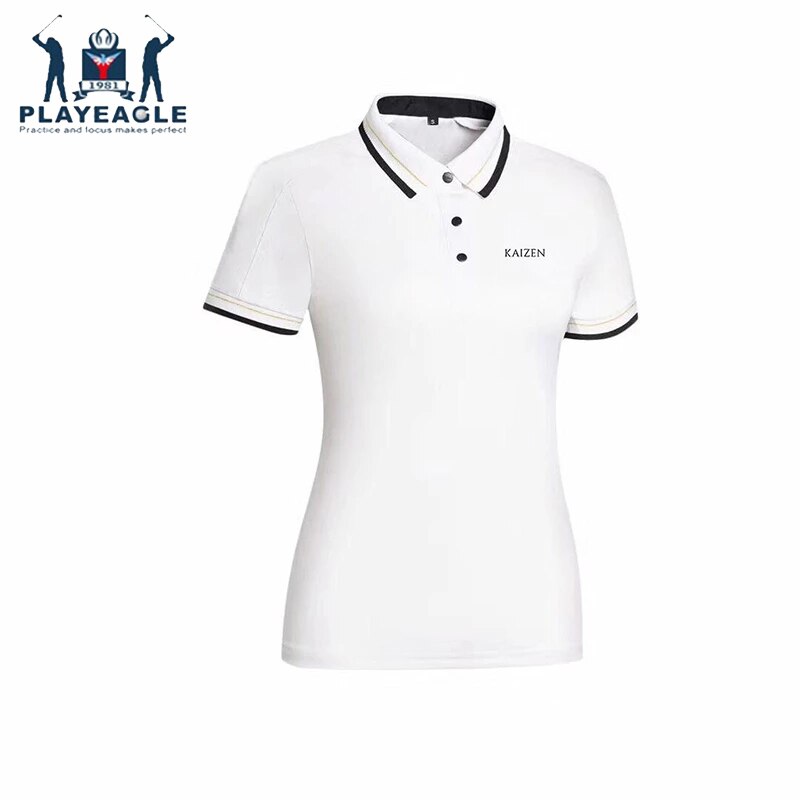 Billig clearance golf kvinder tshirts korte ærmer sport skjorte