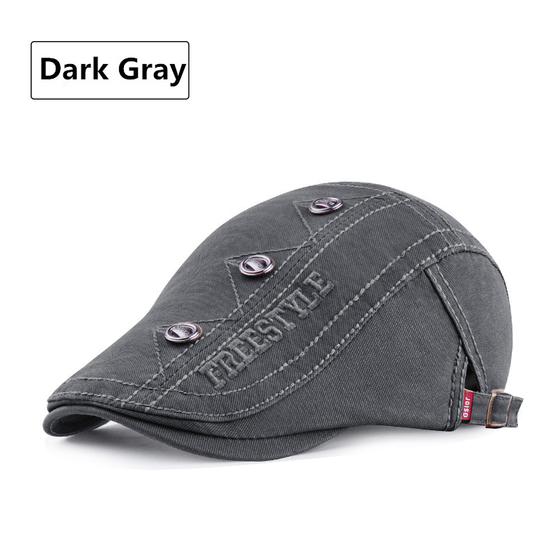 Nova moda verão bonés para homens e mulheres bonés casuais boina encerada carta bordado retrô chapéus de sol casquette gorros