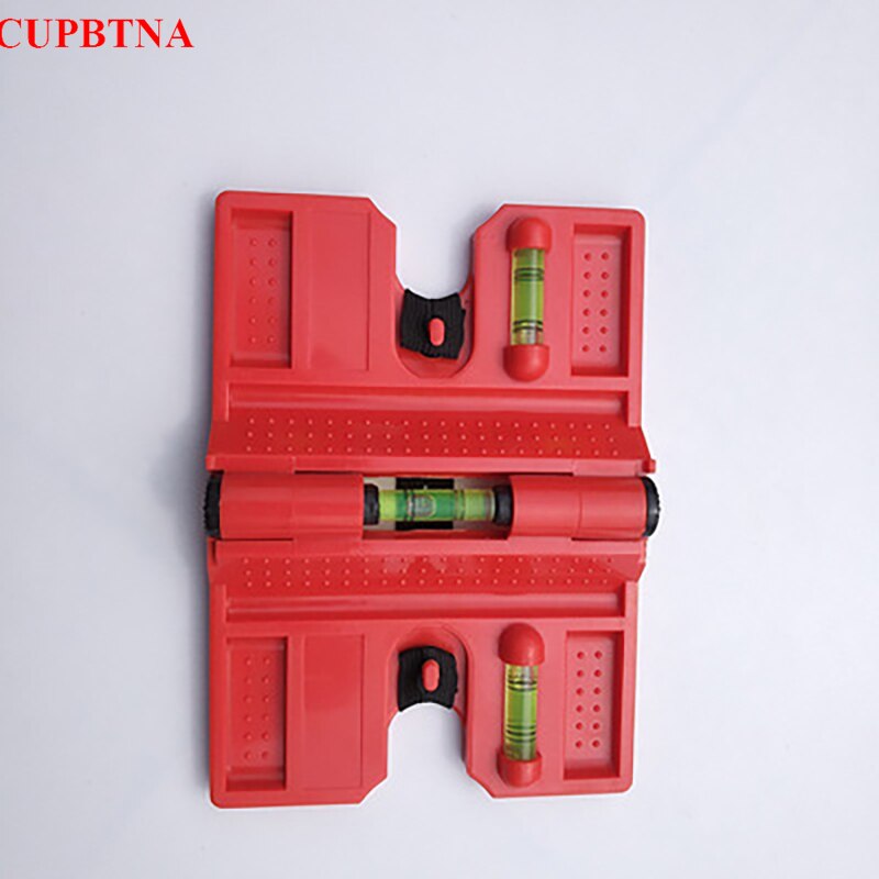 3 Bubbles Precision Foldable Mini Post Angle Spirit Level Tube Angle Meter For Pipes And Wooden Posts