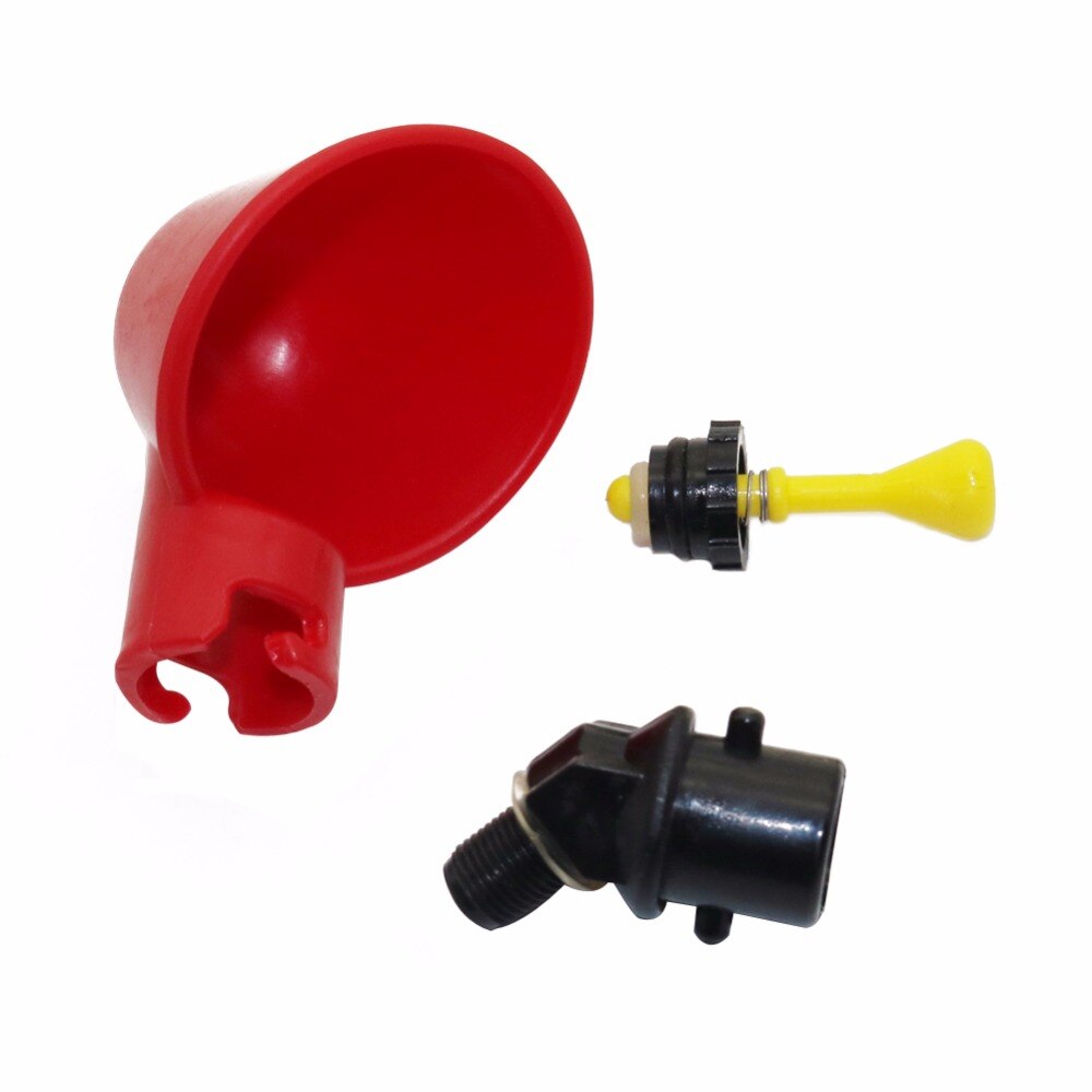 Vasos de plástico para beber agua de aves de corral, bebedero automático de pollo, codorniz, equipo de cría, 2 uds.