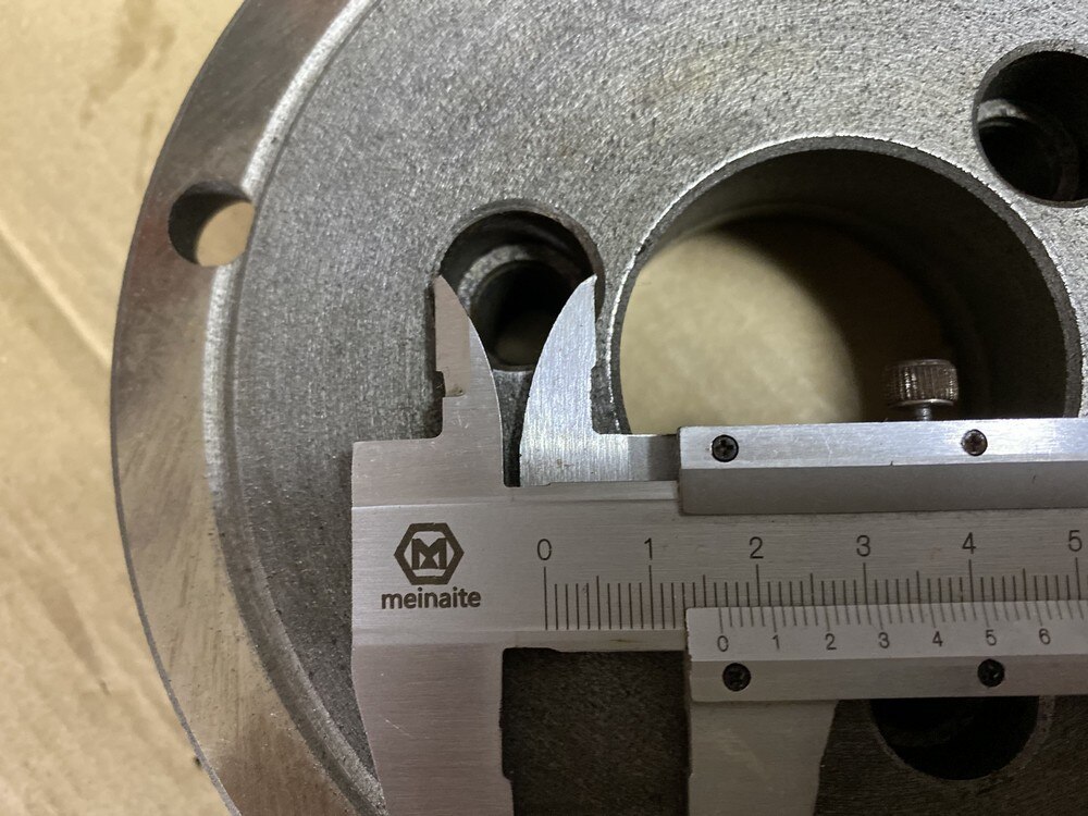 Freesmachine Draaibank Flens Indexering Plaat Aansluiten Plaat Voor 3 Kaken K11-160 4 Jaw K12-160 160Mm Chuck