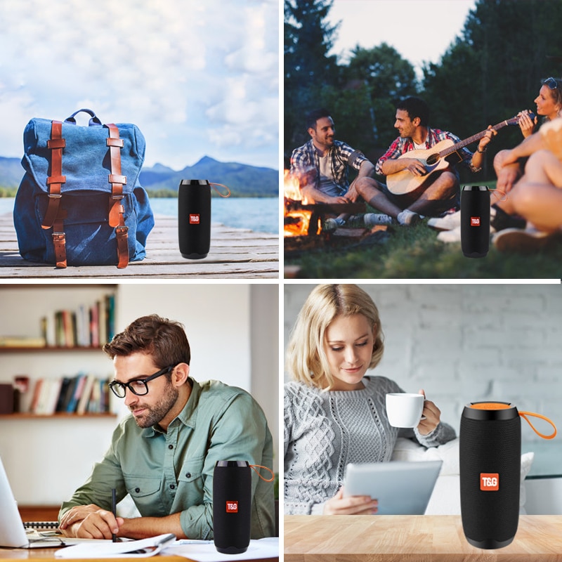 Waterdichte Bluetooth Speaker Sound Bar Luid Bluetooth Speaker Heavy Bass Stereo Luidsprekers Met Fm Radio Ondersteuning Xiaomi Huawei