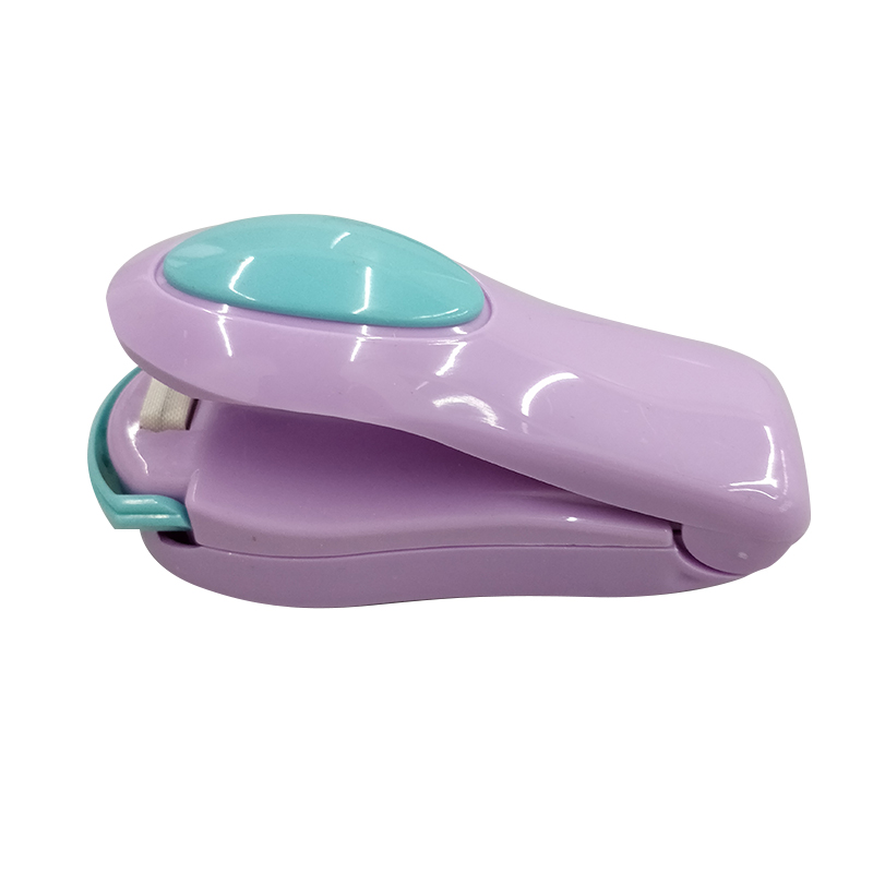 Bärbara påsklämmor handhållna mini elektrisk värmeförseglingsmaskin impulsförseglare tätningspackning plastpåse arbete 6 färger: 3