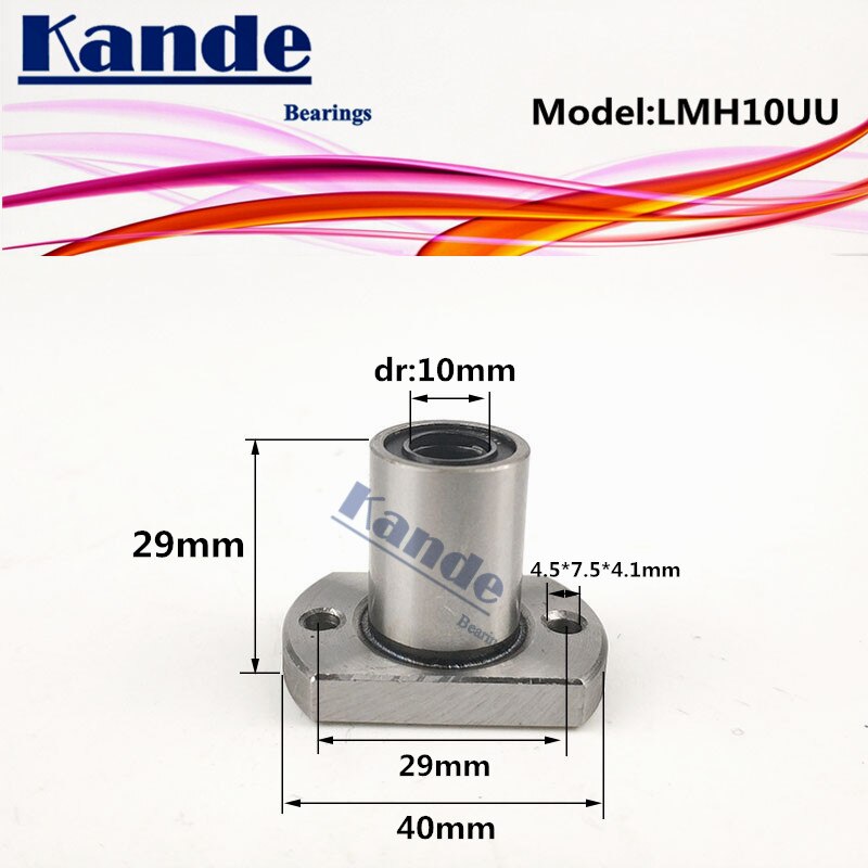 Produktbild von 8 Stück LM10UU Linear Lager – 10 Mm Bohrung, Doppelt Abgedichtet, Für 3D-Drucker & CNC