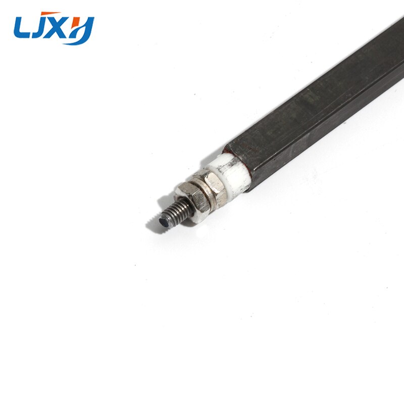 LJXH 6*6mm Square Shape Heating Tube Flexible Straight Type High Temperature Tubular Heater Pipe 230V 570~660W Electric Element