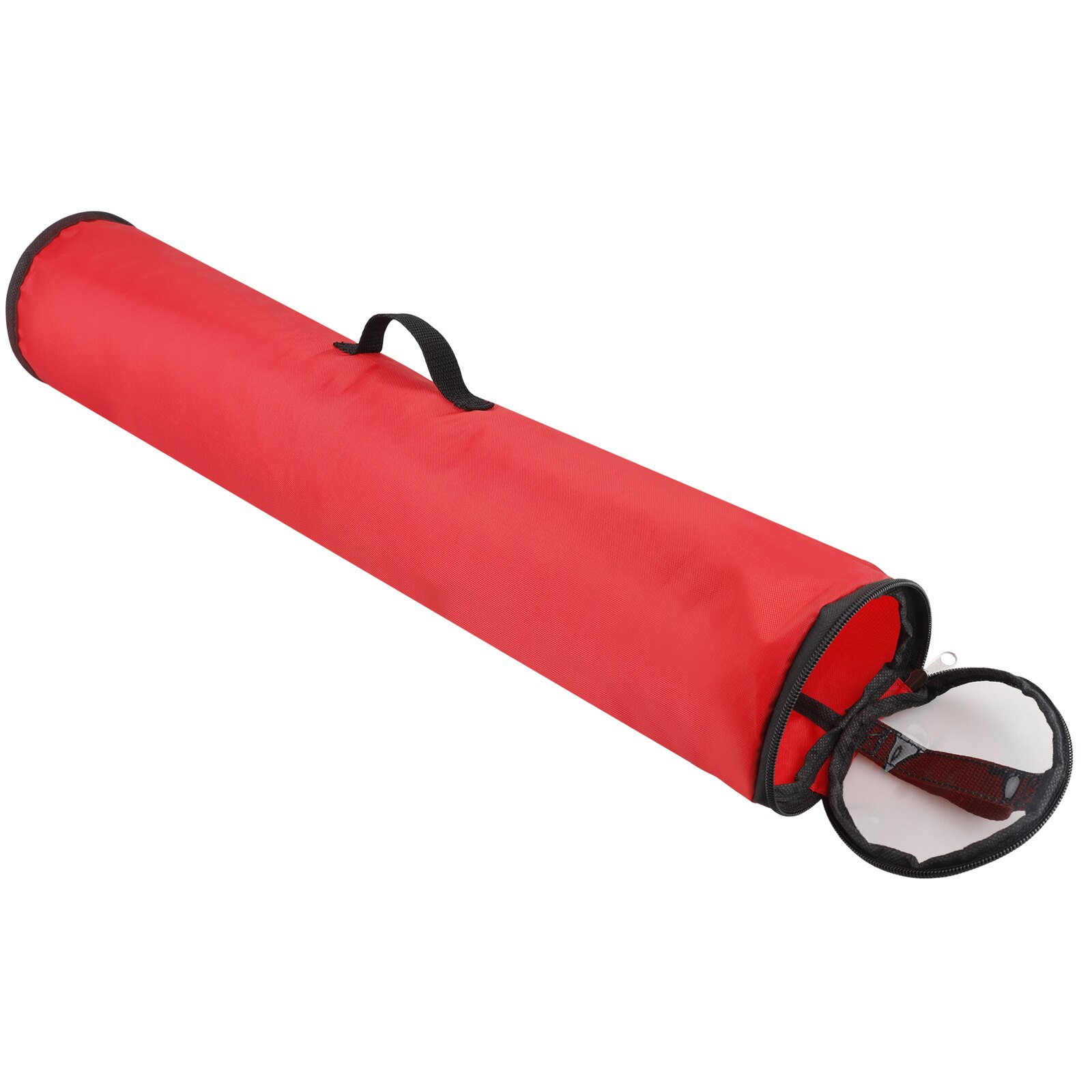 Kerstinpak organizer tas, inpakpapier organizer, opbergtas voor papierrollen, vochtbestendig, stofdicht, opbergtas voor papierrollen: Rood