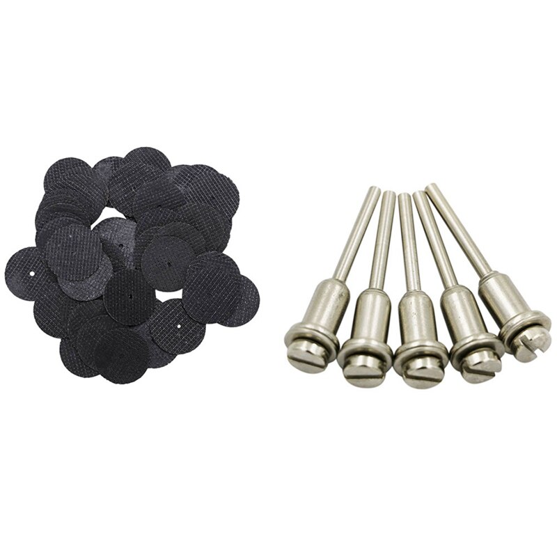 5Pcs Cutting Wheel For Drill,with 1/4 Stem Mandrel,Sturdy