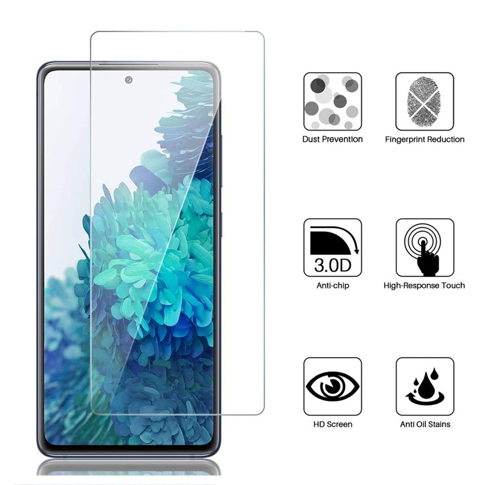 Tempered Glass For Samsung Galaxy S21 FE 5G Screen Protector Film for samsung s20fe s20 s21 s22plus Protective Glass