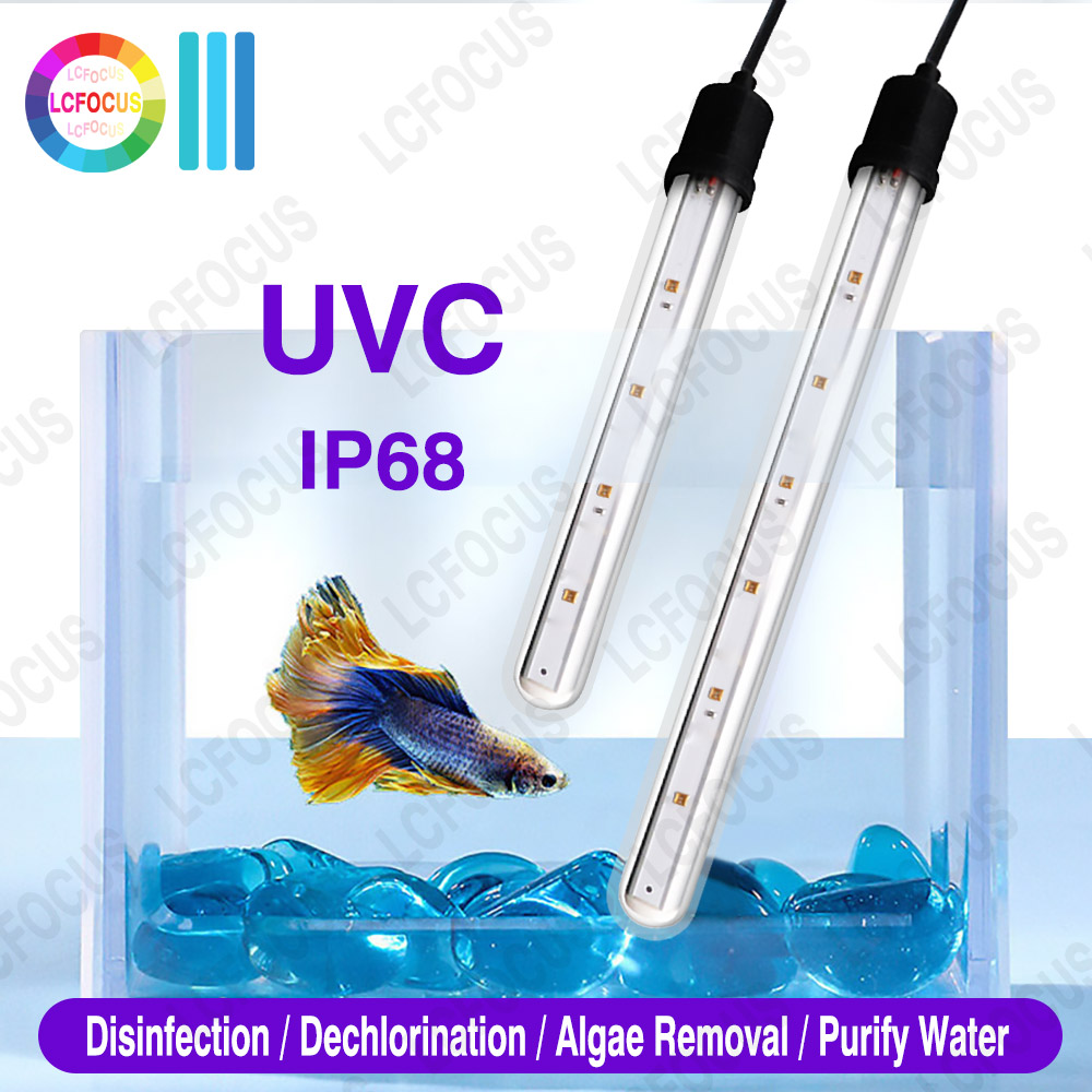 T6 4W 6W 8W 10W LED UV lamp 270nm 280nm UVC IP68 waterdichte lamp 12V 24V voor water lucht sterilisatie zuivering desinfectie