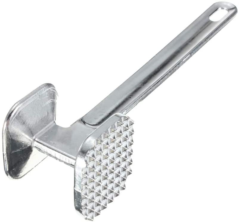 Martillo ablandador de carne, herramienta de cocina para golpear carne, carne, pollo, cerdo, martillo de carne de aleación de aluminio: Default Title