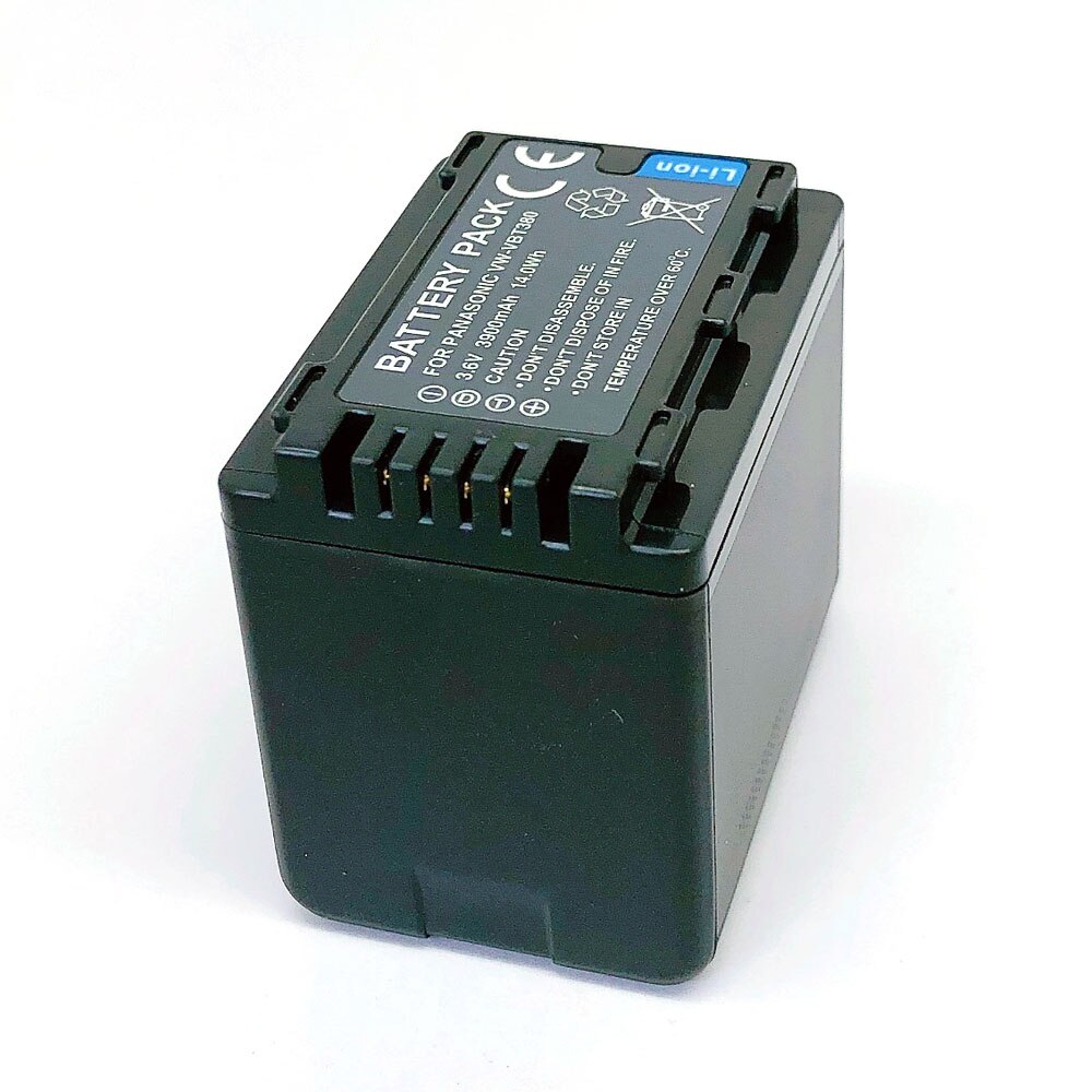 VW-VBT380 VW VBT380 VBT190 VWVBT380 VW-VBT190 Batterij voor Panasonic HC-V720 HC-V727 HC-V730 HC-V750 HC-V757 HC-V760 HC-V770
