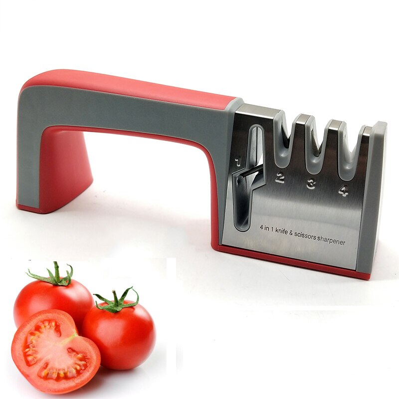 Sharpeners Household Knife Sharpener Chisel Apex Electric for Pencil Knife-sharpener Diamond Circle Wetstone Rotary Mechanism: red