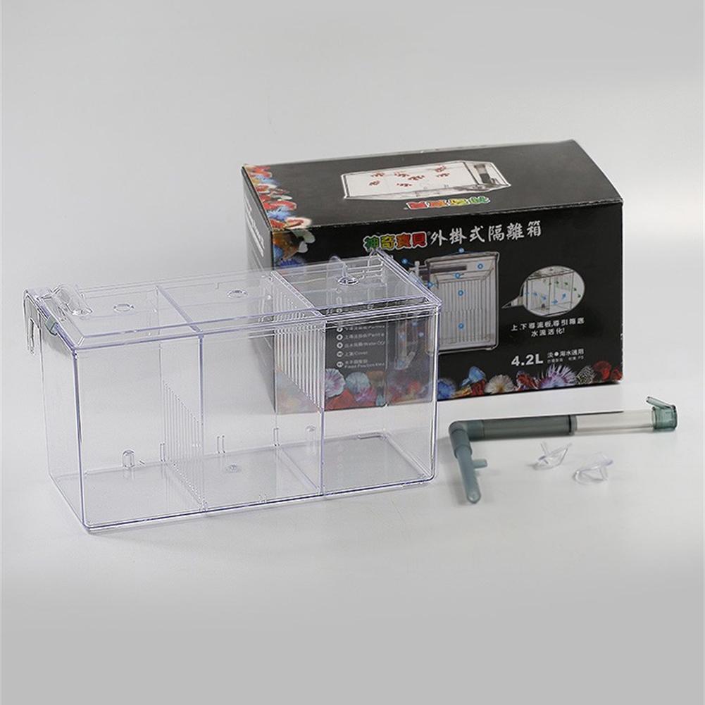 Scatola da appendere per isolamento dell'acquario