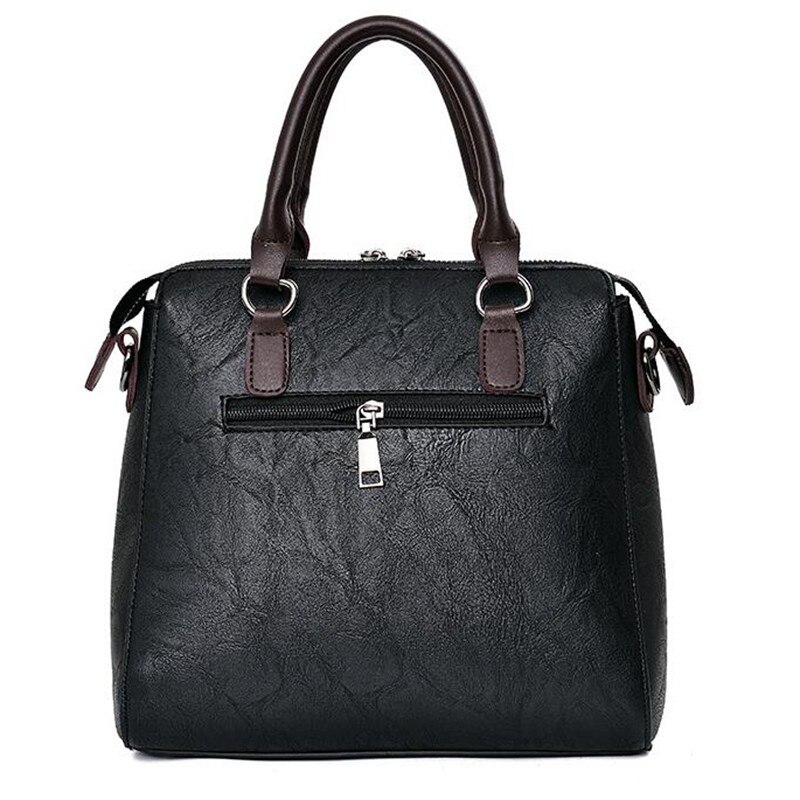Dames handtassen met bontprint damestassen dames pu leren schoudertassen leuke tote bag bolsa  lb340