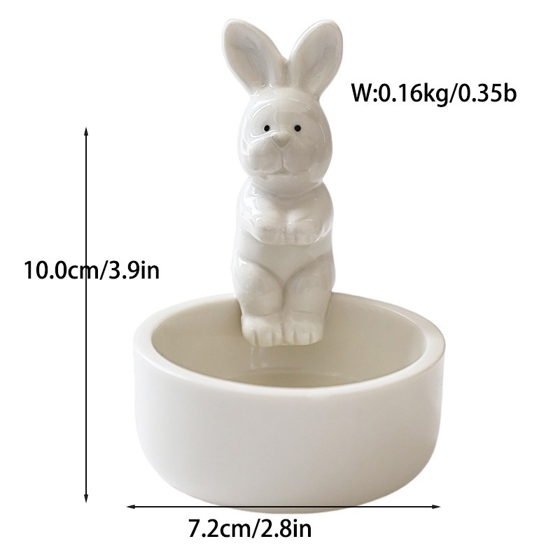 Bougeoir Décoratif En Forme De Chat Mignon - Résistant à La Chaleur, Décoration D'Intérieur, Idée Cadeau Fille/Femme - 8