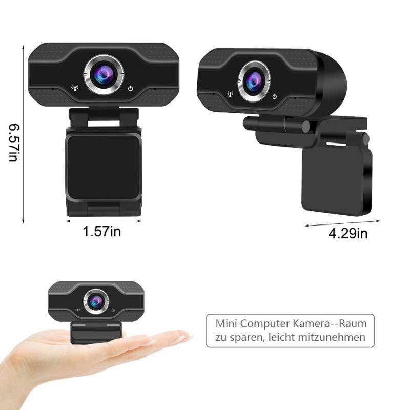 1080P Fixed Focus HD Webcam Built-in Microphone High-end Video Call Camera Computer Peripherals Web Live Camera For PC Laptop