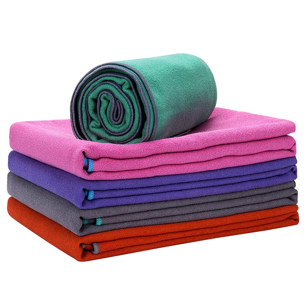 Microfiber Yoga Towel Moisture Wicking Yoga Mat Cover for Yoga Pilates Sports