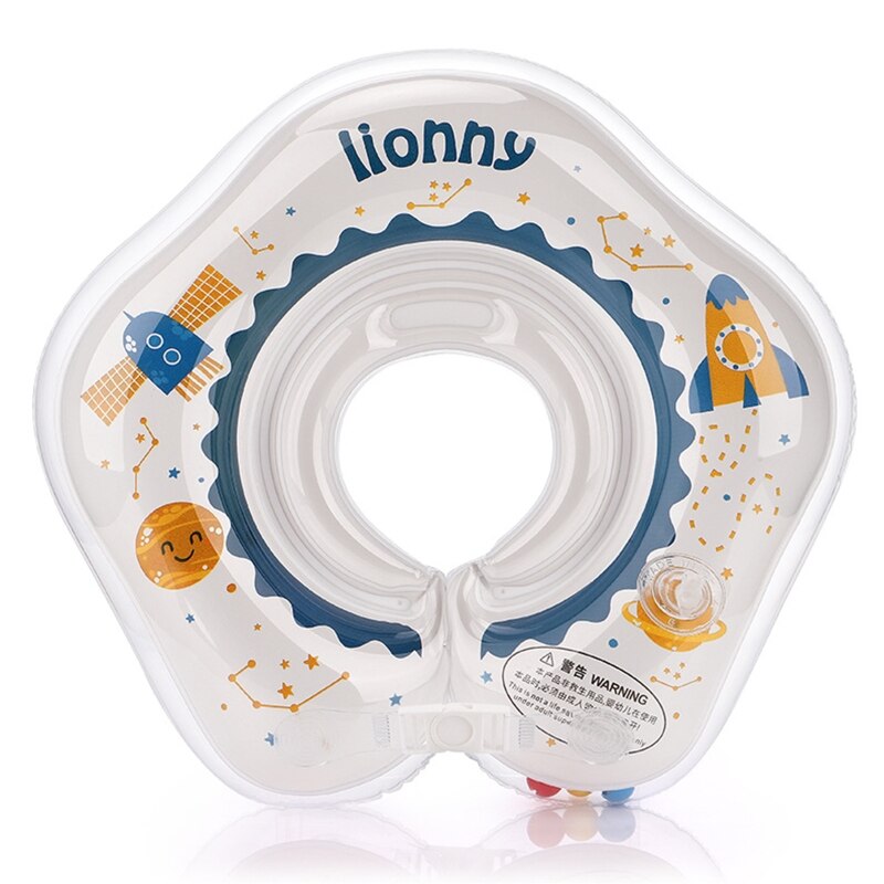 Aufblasbare Infant Neck Float Schwimmen Neck Ring Rohr 0-8months Baby Sicherheit Schwimmen Kreis Schwimmbad Zubehör: 1