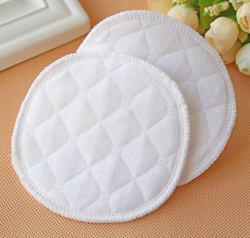 Coussinets en coton doux réutilisables pour bébé, 12 pièces, accessoire d&#39;allaitement, tampons absorbants, réutilisables, lavables, S1X1