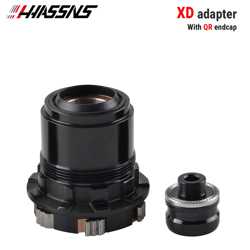 HASSNS PRO7 Mtb Cube XD MS Micro Spline Adapter Freehub QR/THRU Cap 8/9/10/11/12 Speed Bushing: PURPLE