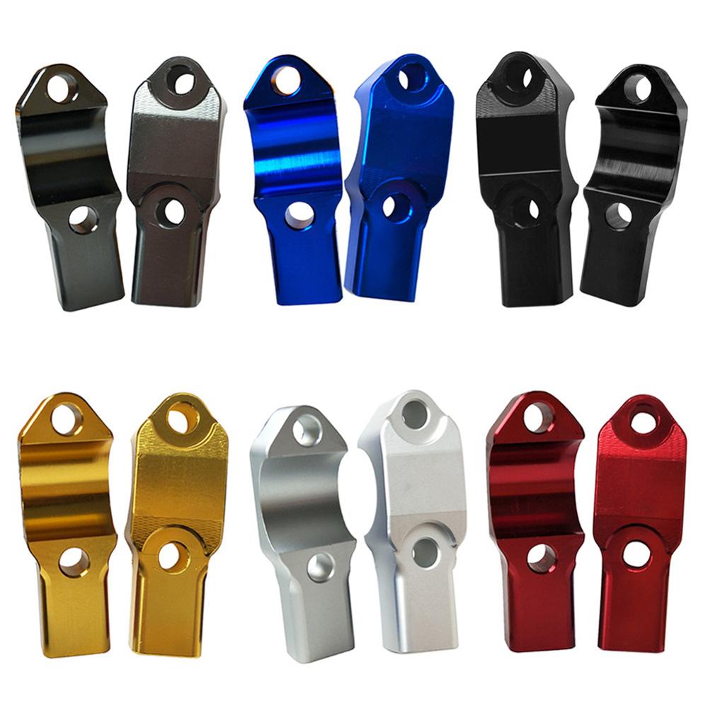 1Pc 10Mm Motorcycle Handle Bar Mirror Mount Houder Bracket Mount Adapter Klem Aluminium Stuur