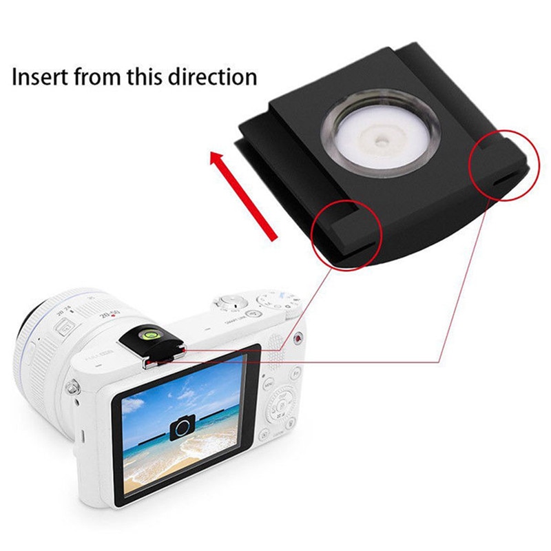10 stk kamera boble vaterpas skobeskytter cover dr kameraer tilbehør til sony  a6000 til canon til nikon