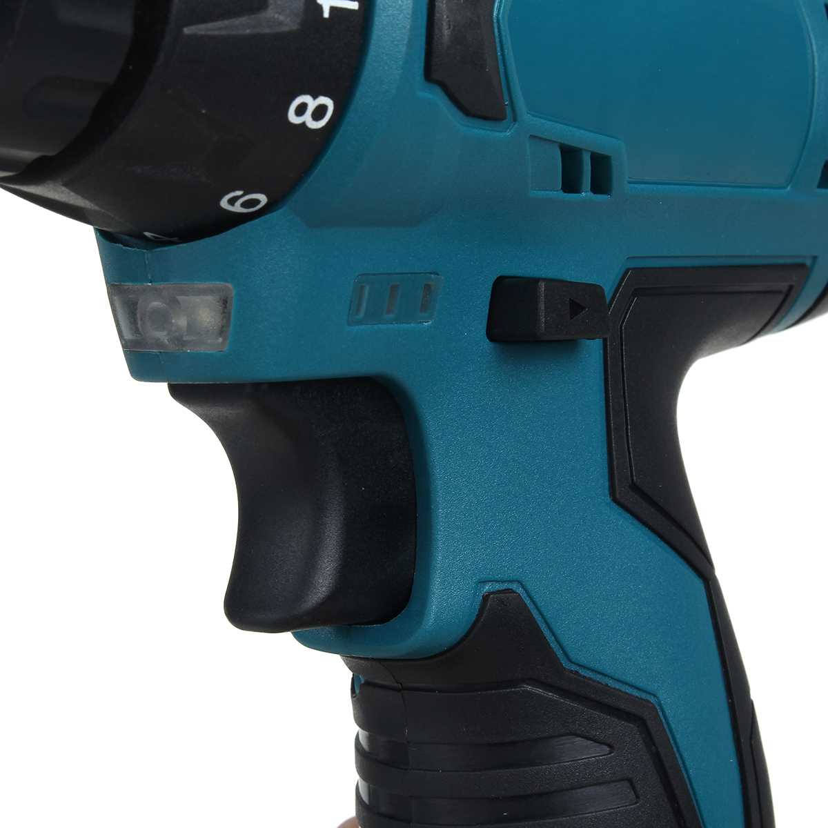 12V Electric Drill Screwdriver with LED Light Cordless Drill for Bosch Battery