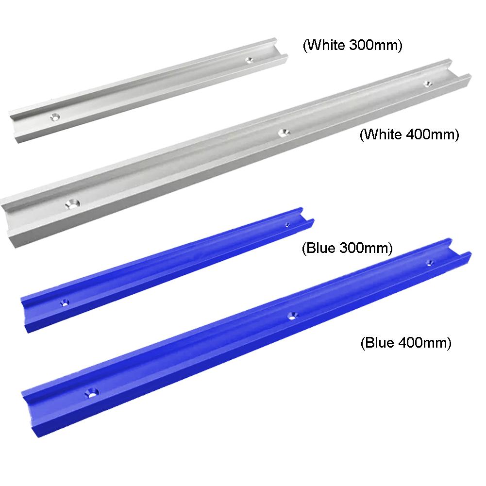 T-slot Slide Track Aluminum Alloy T-tracks Slot Miter Bar Slider Woodworking Table Saw Miter Gauge Rod Workbench Modification