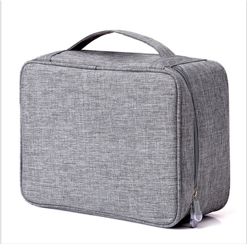 Sac de rangement de voyage Kit câble de données U disque batterie externe accessoires électroniques dispositifs de Gadget numérique diviseur organisateur conteneurs