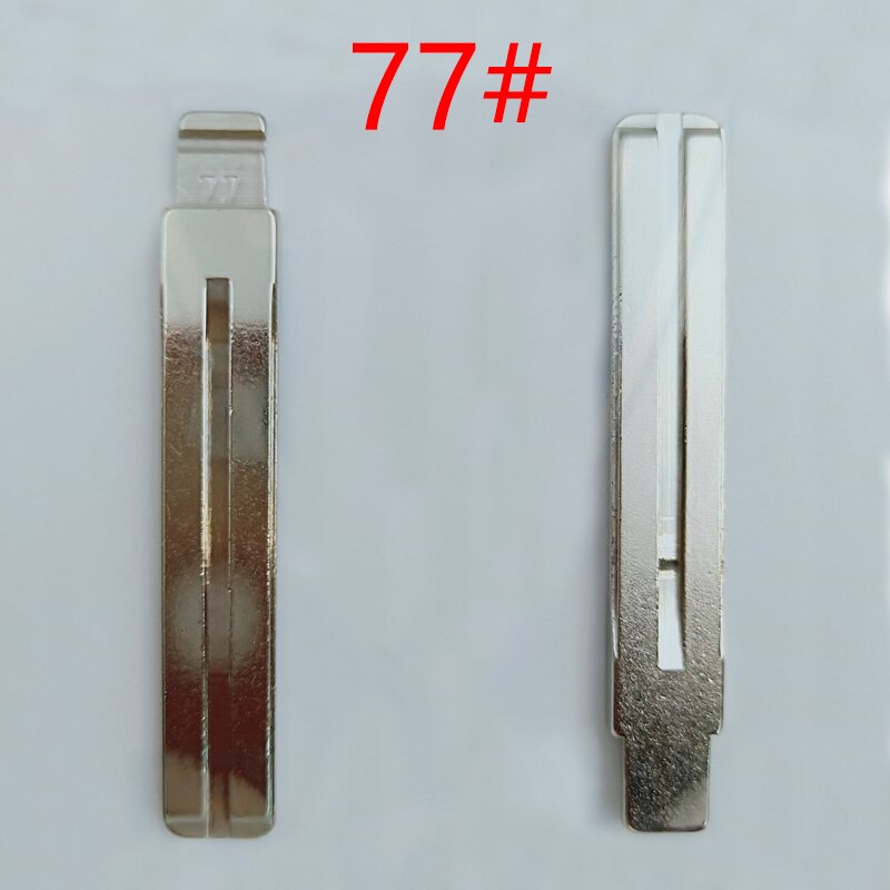 Remote Key Blade #02 #31B #15 Car key embryo For Kia Toyota Right Left Blade Car Key Embryo No.15 No.31 replacing the key head: 77
