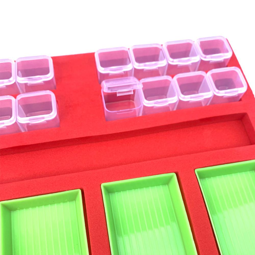 Diy Handmade Diamond Painting Tray Set Diamond Painting Accessories Tray Organizer for Adults Tool Storage Rack Point Drill