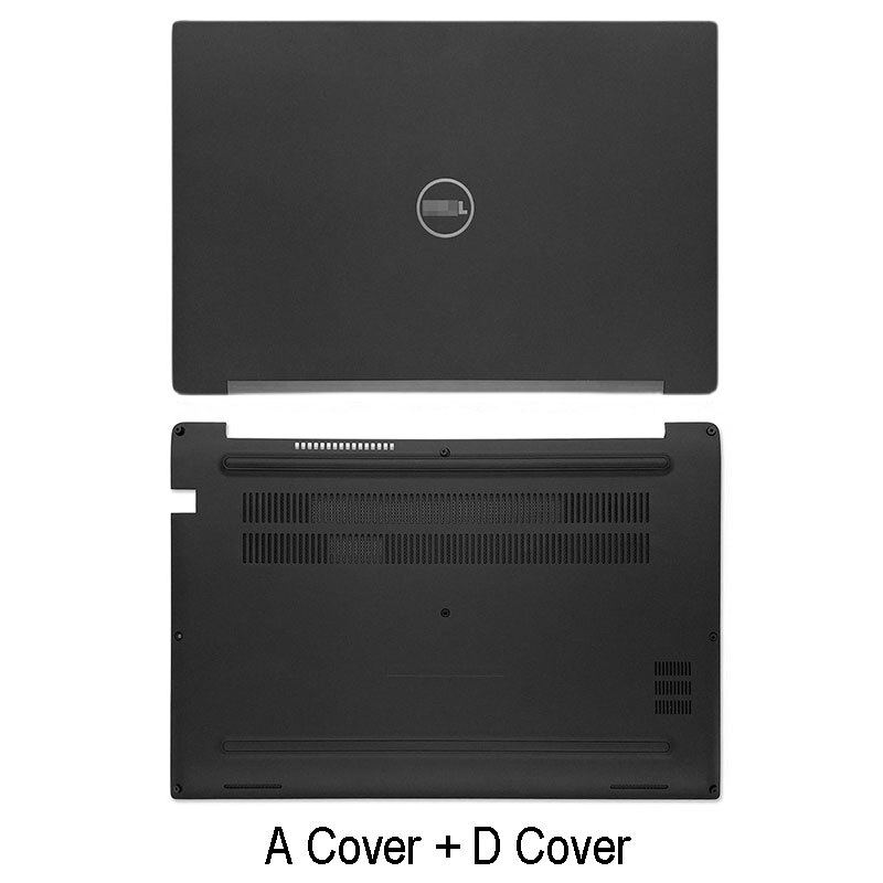Laptop LCD Back Cover For Dell Latitude E7490 7490 Front Bezel Hinges Hinges Cover Palmrest Bottom Case A B C D Cover Black