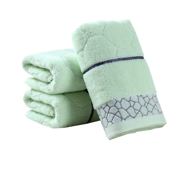 Toalla de baño de algodón suave súper absorbente para el baño, 2 uds., cubo de agua, 35*75cm, para el hogar, para adultos, amante de la ducha, Toalla de baño para F9: Green