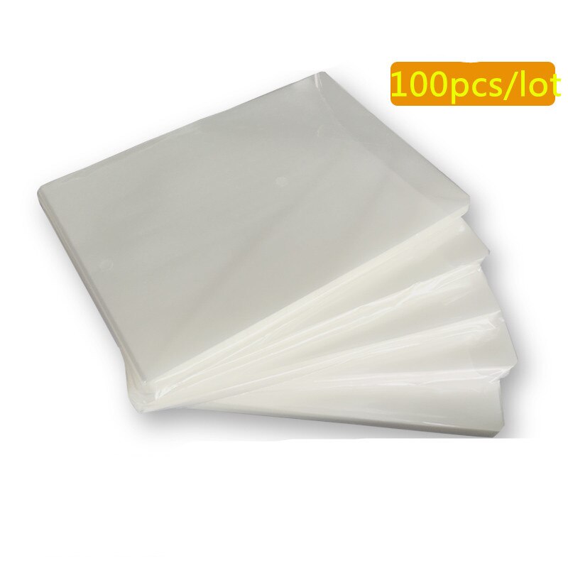 thermal laminating film 6"(110x160mm) size 70 mic photo documents PET laminator film pouch film