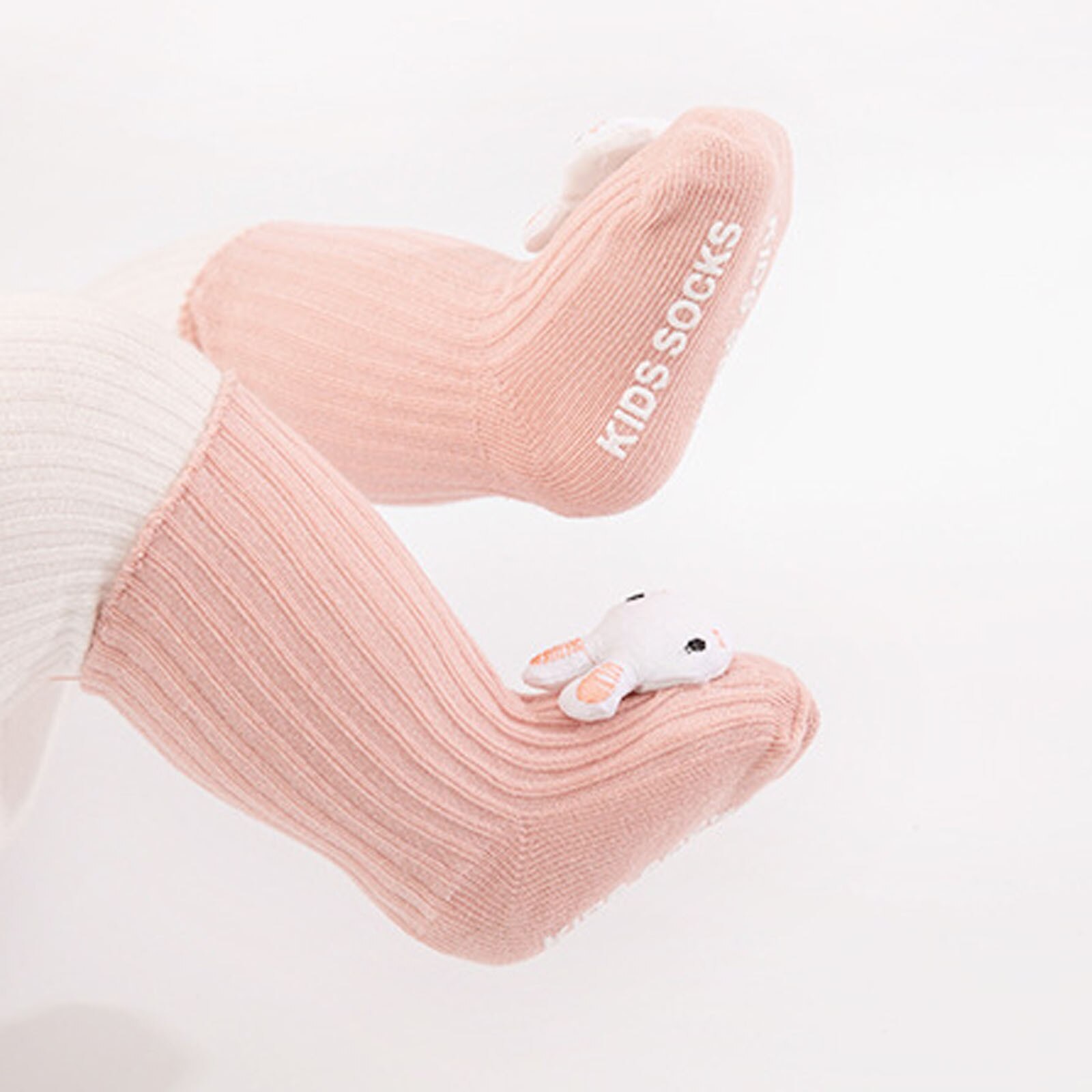 1 Pair Cotton Baby Socks Rubber Anti Slip Boy Girl Floor Kids Toddlers Autumn Spring Animal Infant Newborn Cute Cheap Stuff